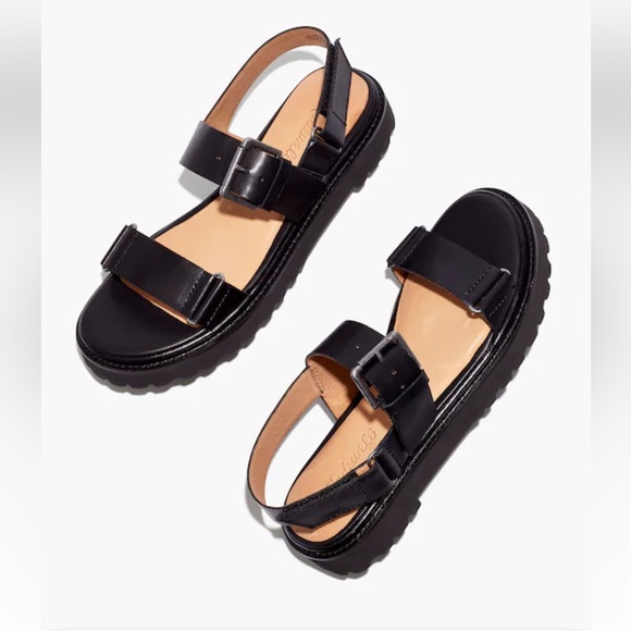 Madewell The Cady Lugsole Sandal Size 8.5 - Picture 2 of 10